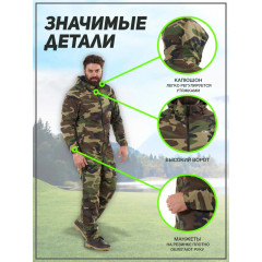 Костюм спортивный Dragonfly Active Цвет Camo Dark
