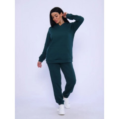 Костюм спортивный Rozara Цвет изумрудный