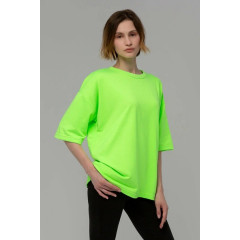 Футболка Магазин Толстовок, оверсайз, футер, однотонная, трикотаж, размер -Unisex-(Женский)