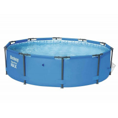 Каркасный бассейн Steel Pro Max Bestway 305х100см, 6148 л, в комплекте картриджный фильтр-насос