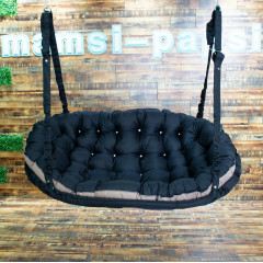 Качели-диван "Mamsi-papsi", 140 см, каркас из металла, нагрузка до 200кг