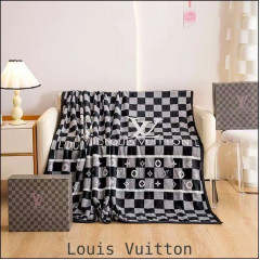 Louis Vuitton Плед вязаный , Полиэстер, 200 см х 150 см