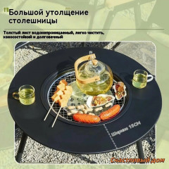 Самый продаваемый товар На улице Переносной гриль-барбекю, складной, столиком