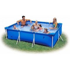 Бассейн каркасный прямоугольный Intex Rectangular Frame 28272, 300х200см, выс.75 см
