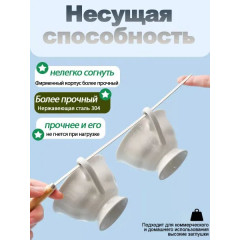 Набор шампуров с деревянными ручками, 25 шампуров для шашлыка