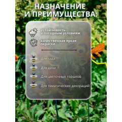 Фигурка садовая Пчелка 2 шт.